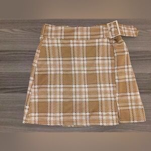 Jolie & Joy Girls Youth 14 Plaid Teen Skirt
